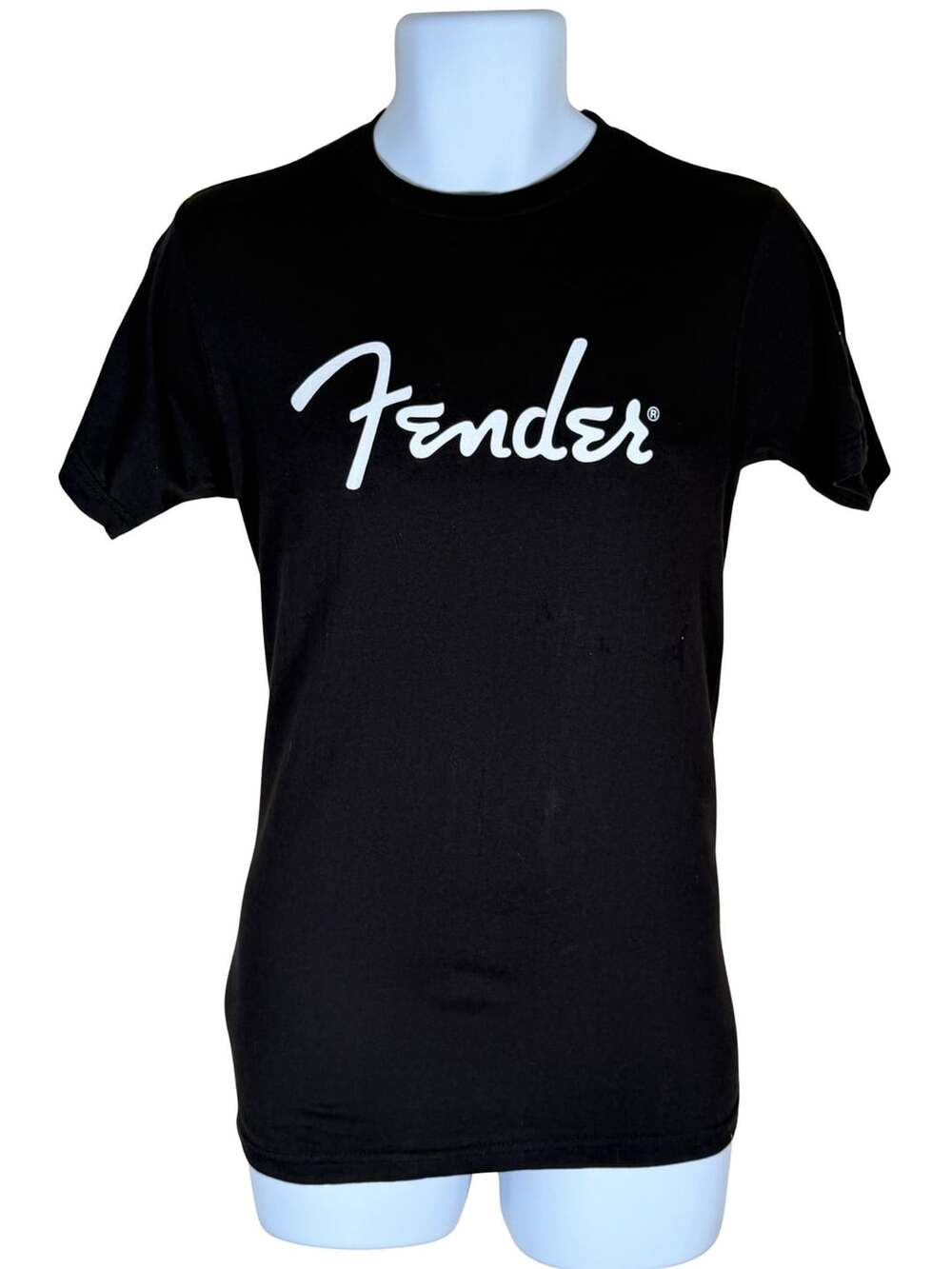 Fender Original Logo T-Shirt - Black unisex Small